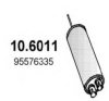 CITRO 96576335 Middle Silencer